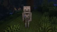 A skeleton staring at the player (Image via Minecraft)